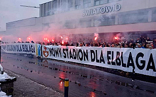 Kibice domagają się nowego stadionu dla Elbląga